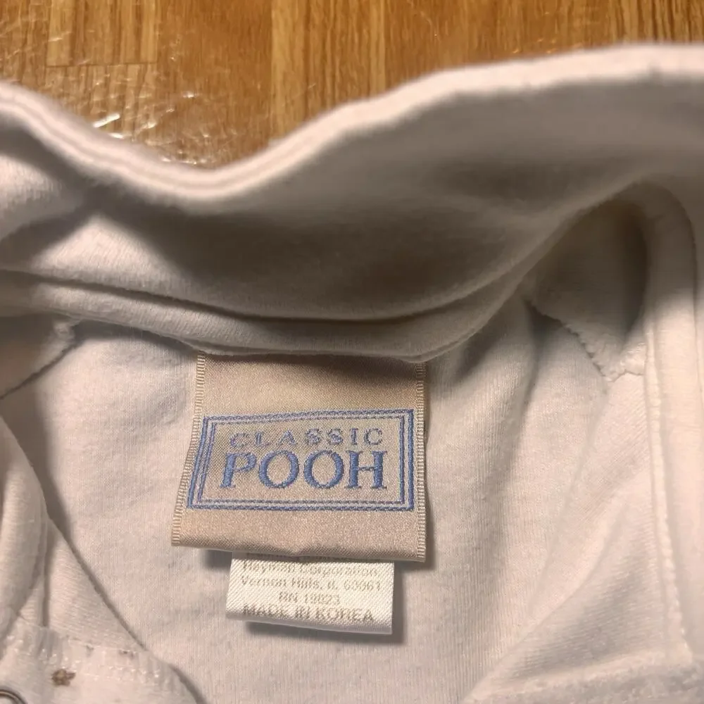 Disney Classic Pooh Winnie The Pooh Baby Sleeper 9 Months Footed One Piece